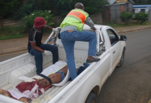 The Basotho bystander shot dead in the Feb. 1 political violence. (Photo: mjj)